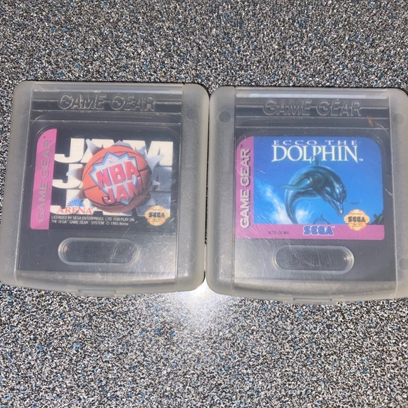 Ecco the Dolphin and NBA Jam for Game Gear Bundle. - Picture 4 of 5